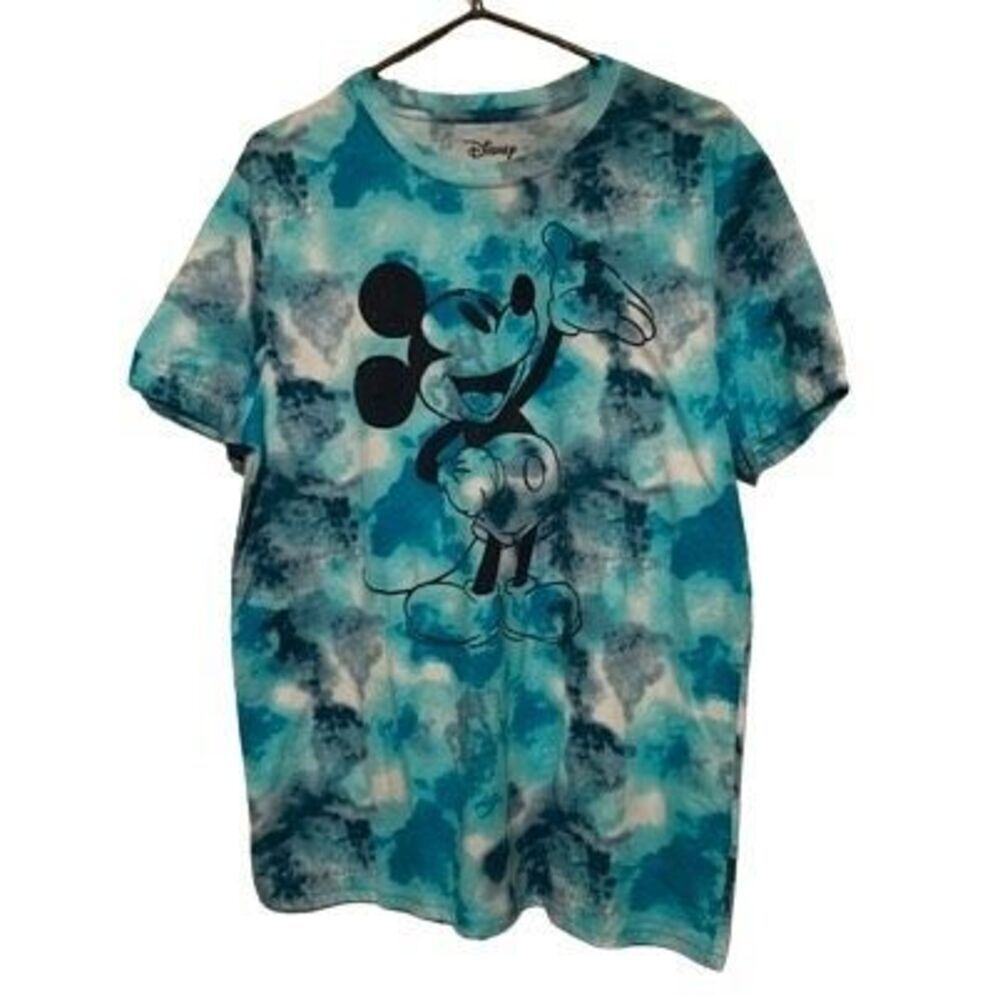 Disney Mickey Mouse Size Large Tie-Dye T-Shirt